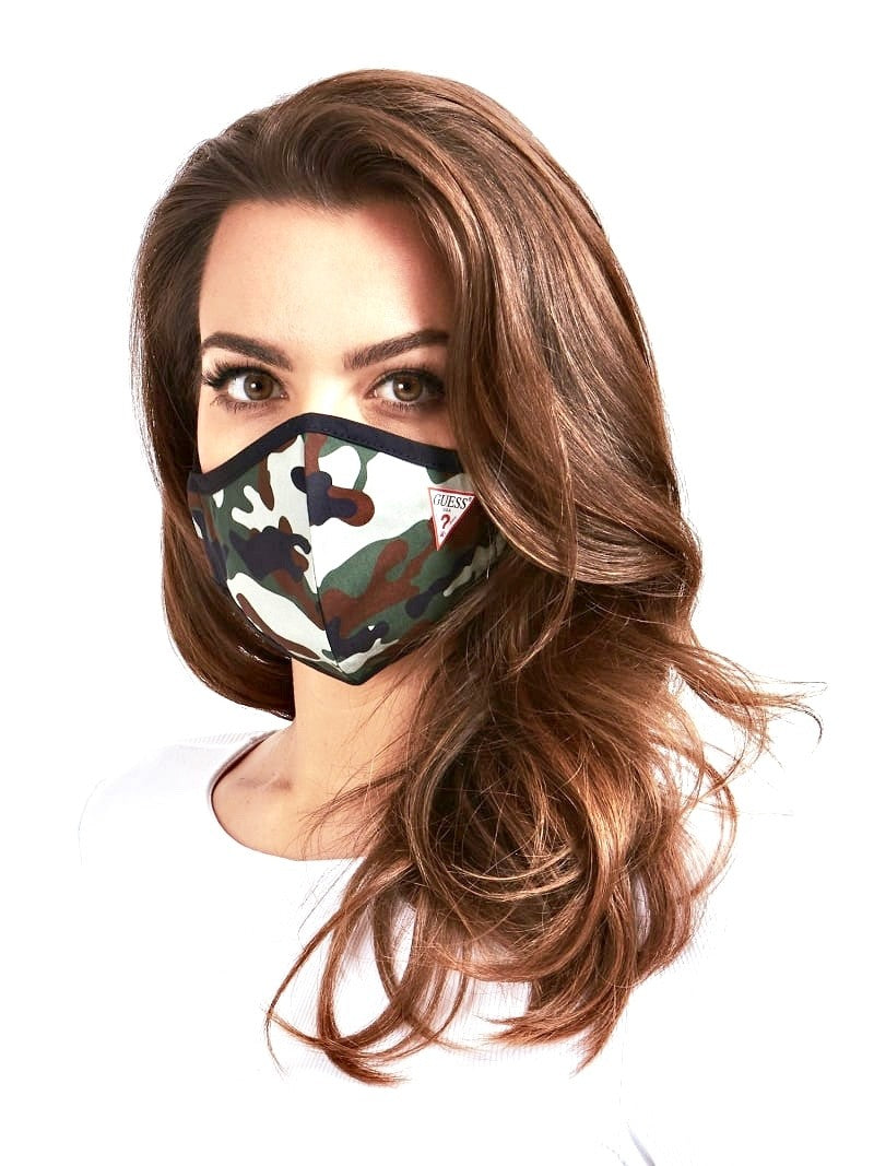 Mascherina facciale lavabile  Guess  camouflage cotone ES21GU02