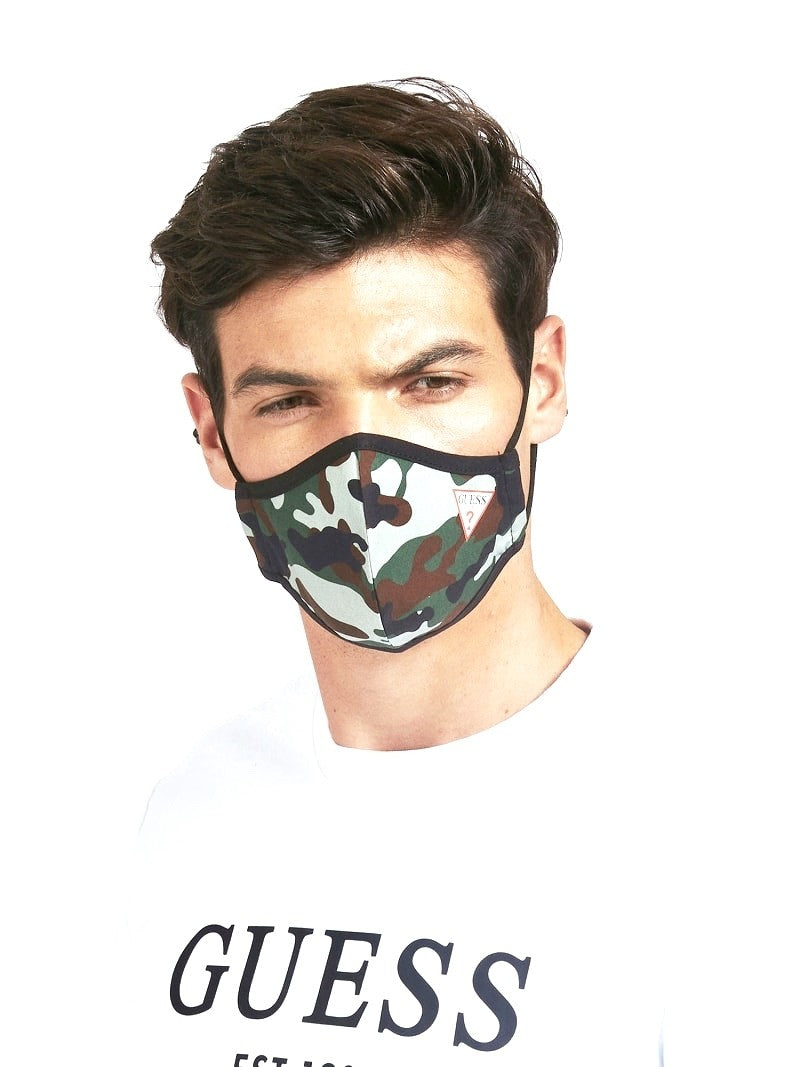 Mascherina facciale lavabile  Guess  camouflage cotone ES21GU02