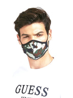 Mascherina facciale lavabile  Guess  camouflage cotone ES21GU02