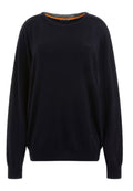 Pullover uomo Guess girocollo randall silk-blend sweater blu ES23GU22 M3RR00Z33R1