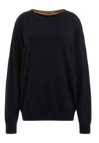 Pullover uomo Guess girocollo randall silk-blend sweater blu ES23GU22 M3RR00Z33R1