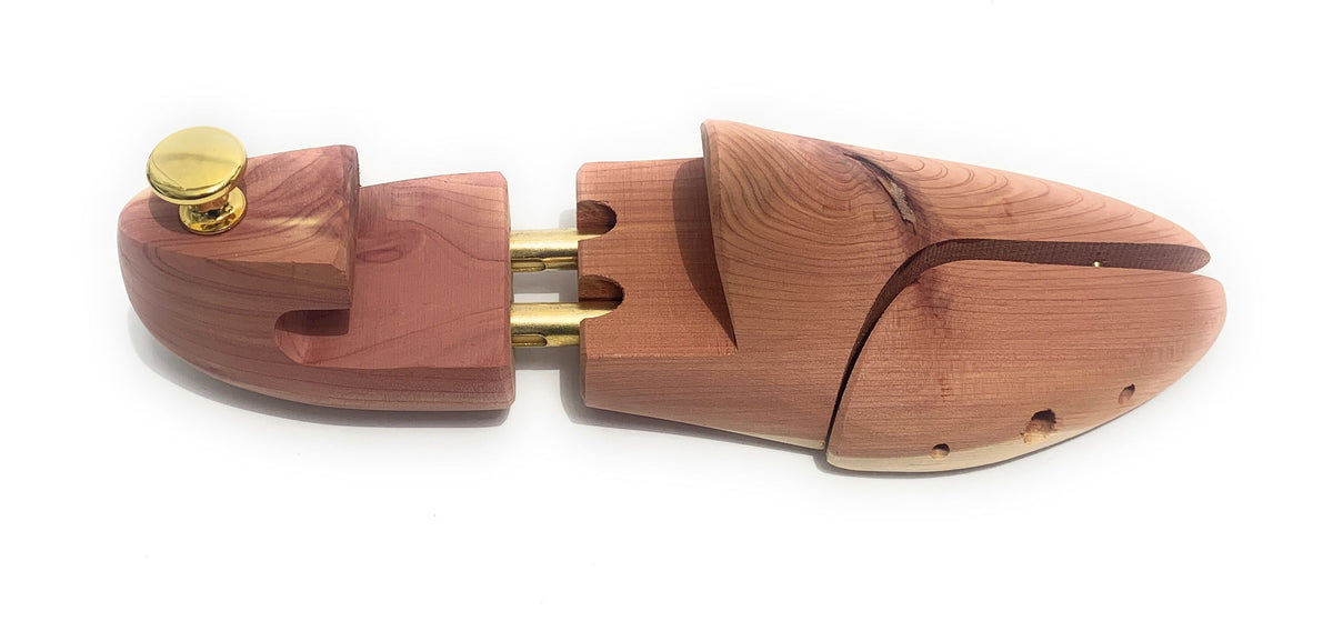 Forme Elite per calzature in cedro con spacco laterale regolabile