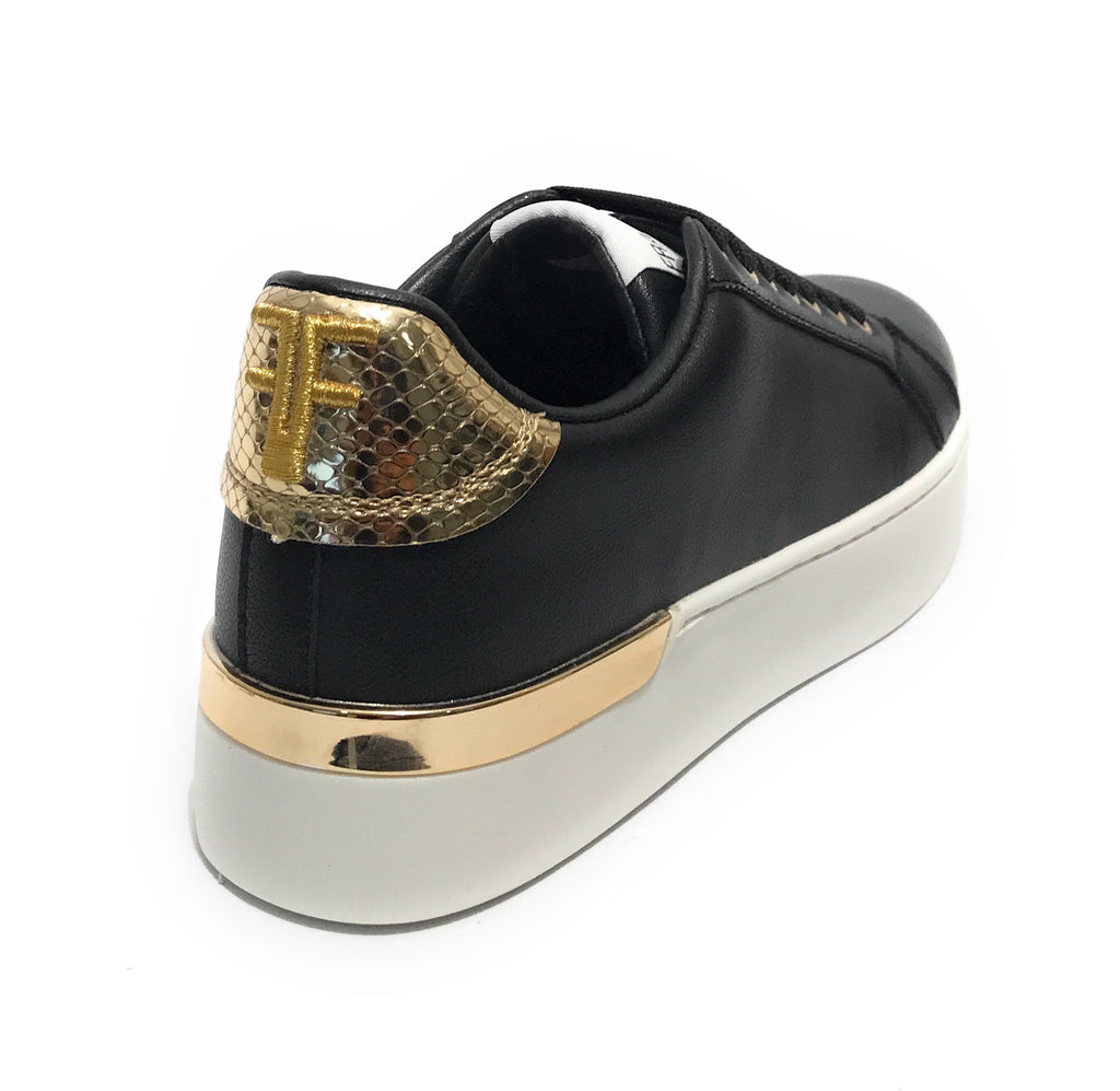 Scarpe donna sneaker Fracomina in ecopelle black DS23FR01 F722WS6001P41101-053