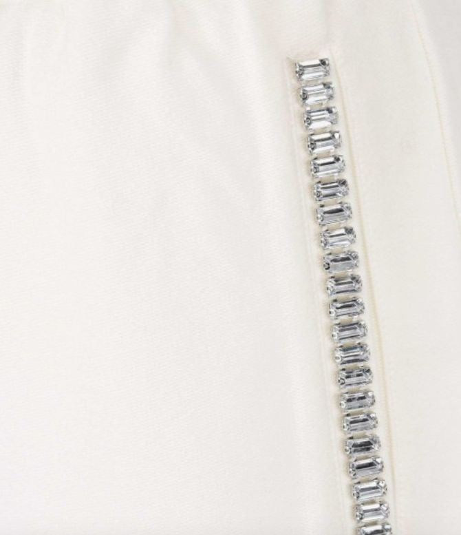 Pantalone Liu Jo felpa bianco ES23LJ06 TA3119 F0090
