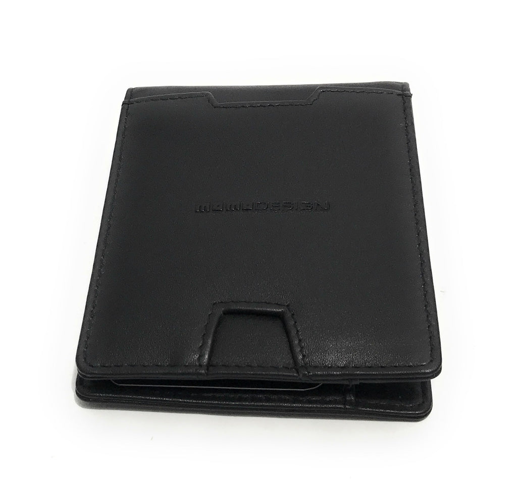 Portafogli uomo MOMO DESIGN in pelle nero A23MM02 MO-16NN