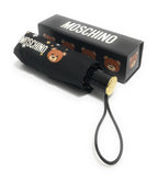 Ombrello Moschino retraibile toy stars compact nero O22MO09 8211