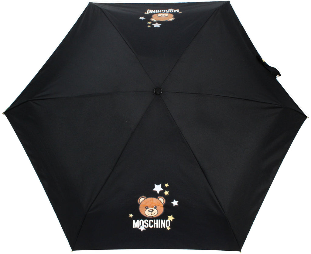 Ombrello Moschino retraibile toy stars compact nero O22MO09 8211
