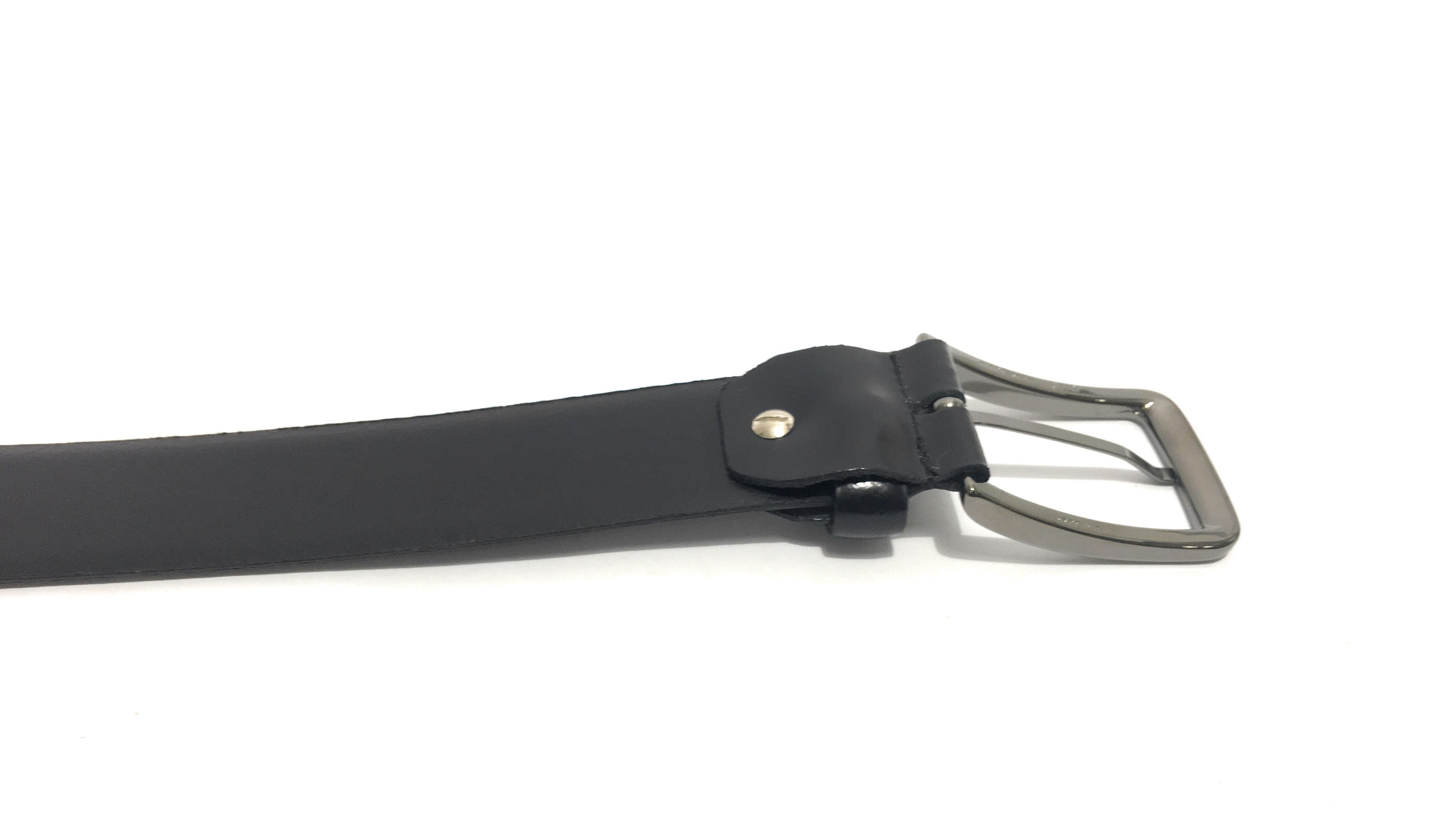 Cinta in pelle abrasivata nera  H 35  A20EL04