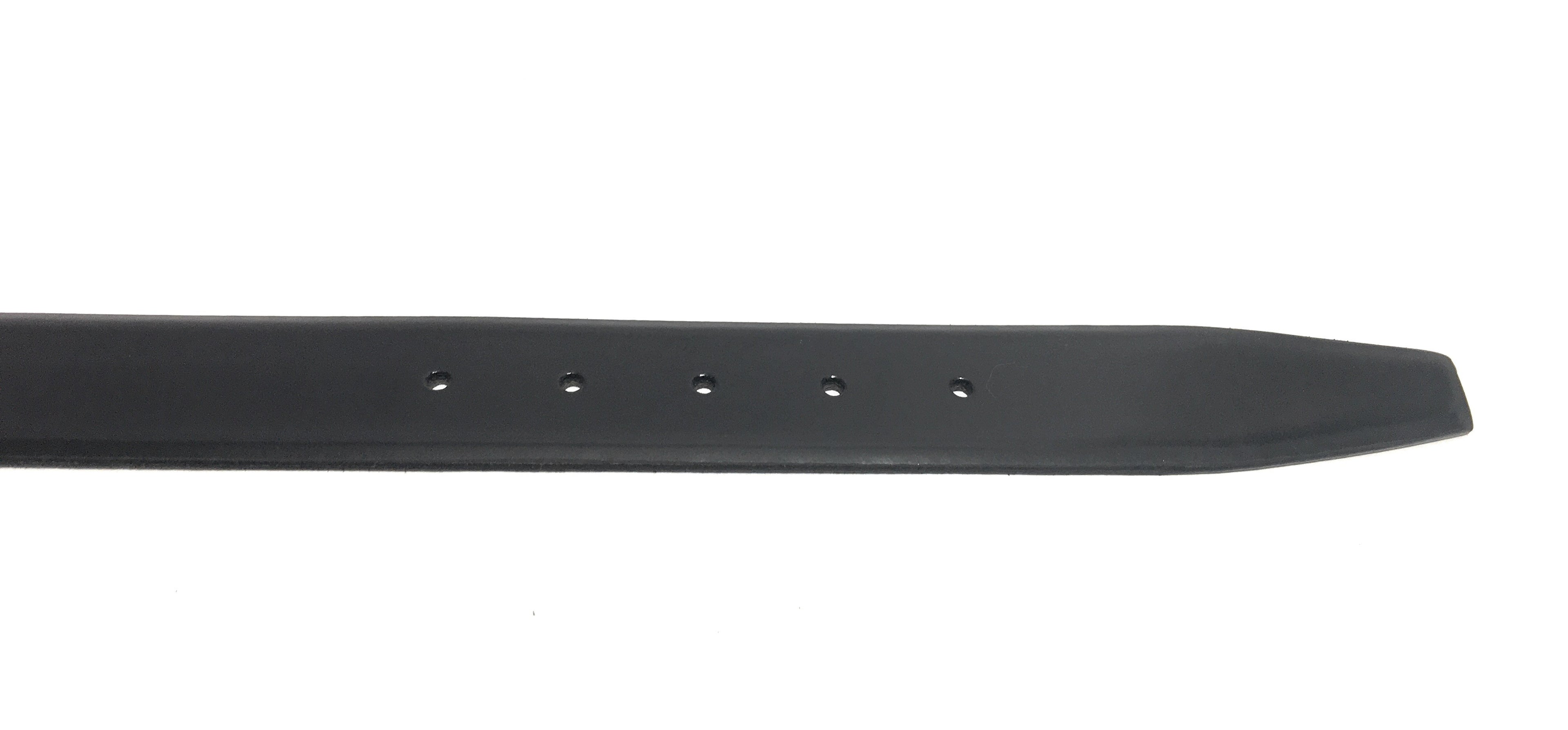 Cinta in pelle abrasivata nera  H 35  A20EL04