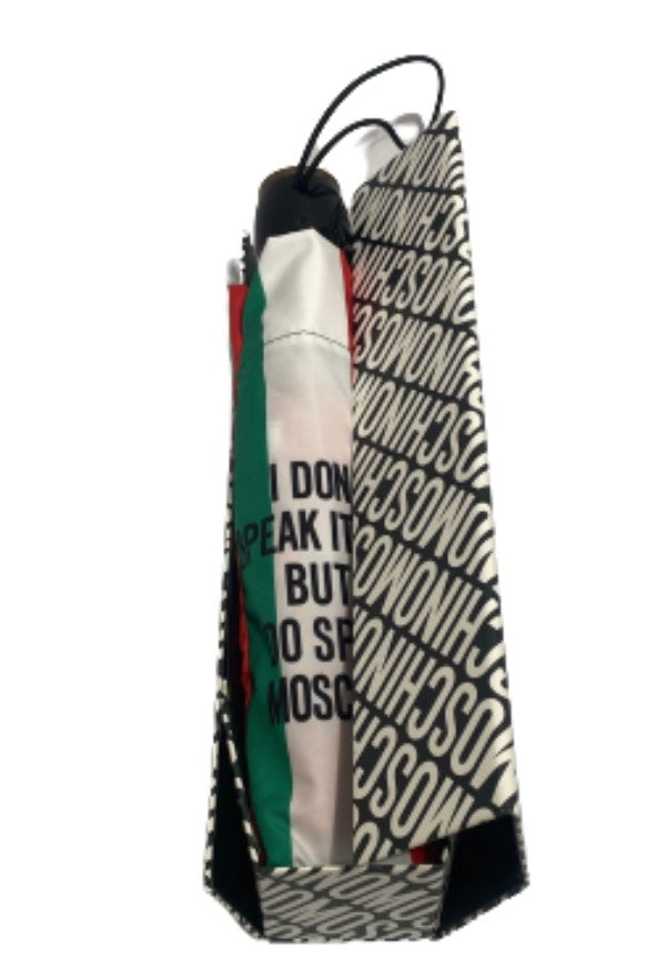 Ombrello Moschino OPENCLOSE "Speak Moschino" multicolor 020MO30