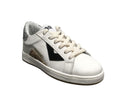 Scarpe 2B12 sneaker Mini Suprime-25 pelle bianco/ glitter ZS23QB02