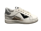 Scarpe 2B12 sneaker Mini Suprime-25 pelle bianco/ glitter ZS23QB02