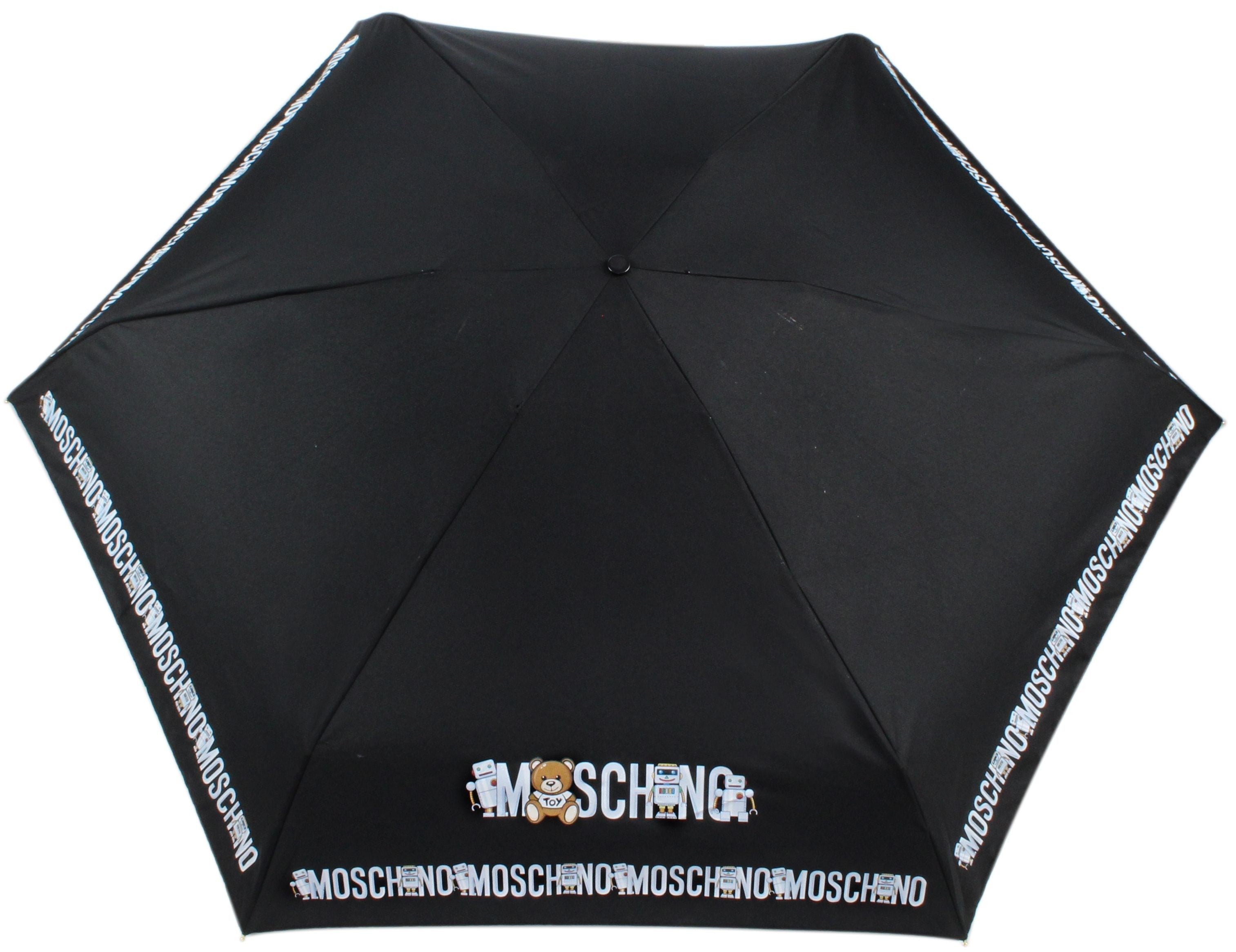 Ombrello Moschino retraibile toy robot supermini nero O22MO07 8123