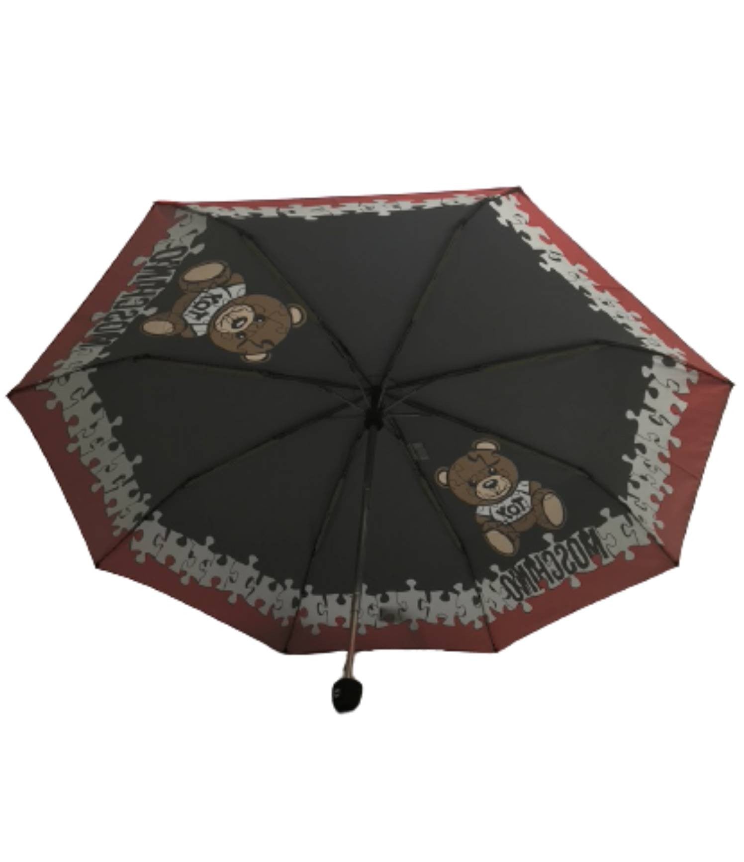 Ombrello Moschino Openclose "Puzzle Bear" multicolor O20MO28