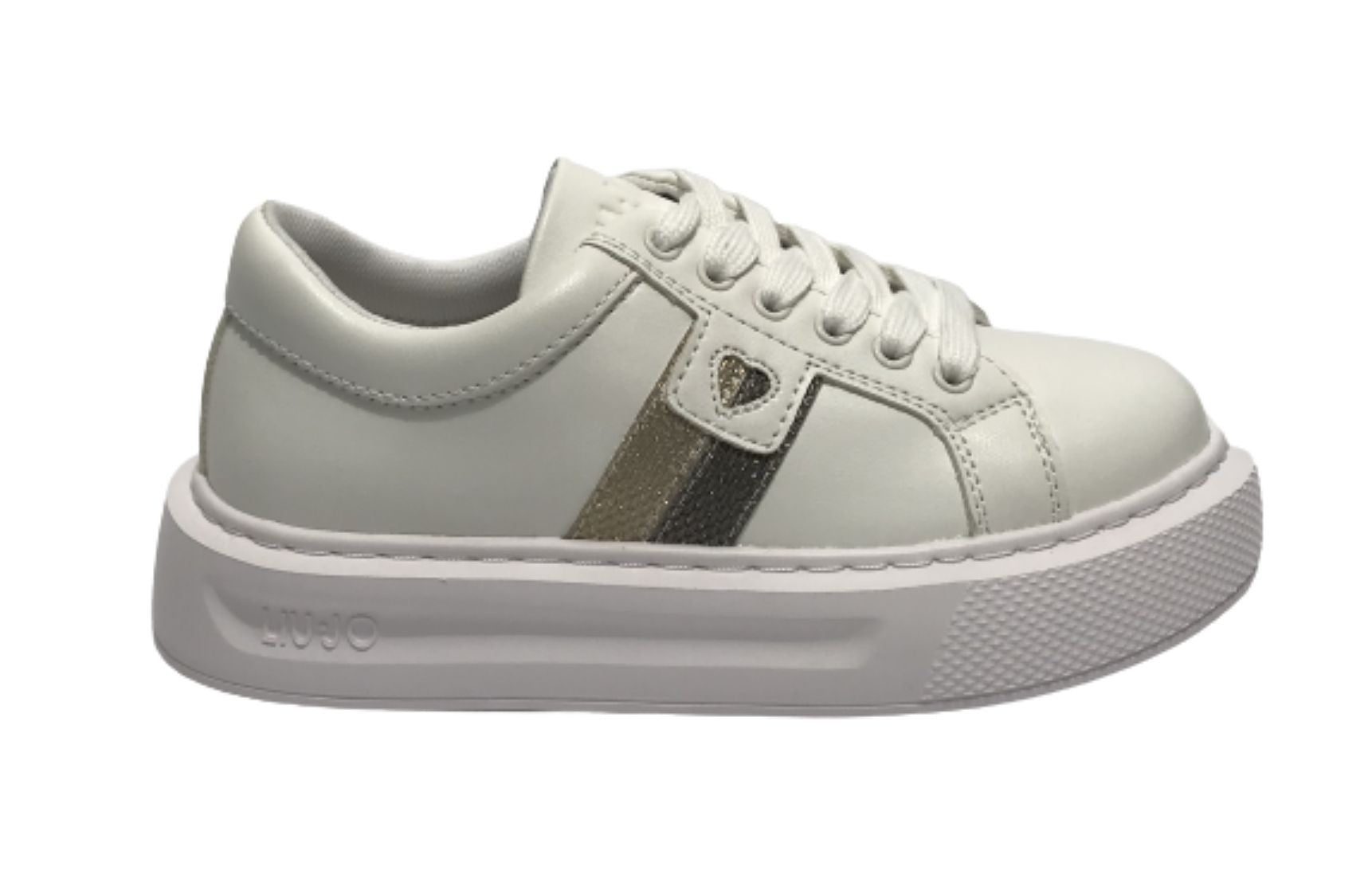 Scarpe Liu-Jo sneaker Kylie 516 ecopelle bianco ZS23LJ04 4A3303