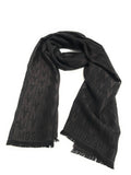 Sciarpa Moschino multilogo lana marrone C23MO21 50195 M5664