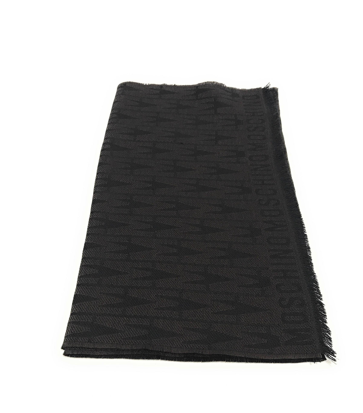Sciarpa Moschino multilogo lana marrone C23MO21 50195 M5664
