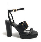 Scarpe donna décolleté Fracomina in pelle nero TC 11 DS23FR12 F723SS4003L40101-053