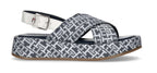 Scarpe Tommy Hilfiger sandalo blu denim/ white ZS23TH02 T3A2-32757