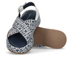 Scarpe Tommy Hilfiger sandalo blu denim/ white ZS23TH02 T3A2-32757