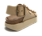 Scarpe donna Genuins sandalo Felina vegan sand DS23GN06 G104213