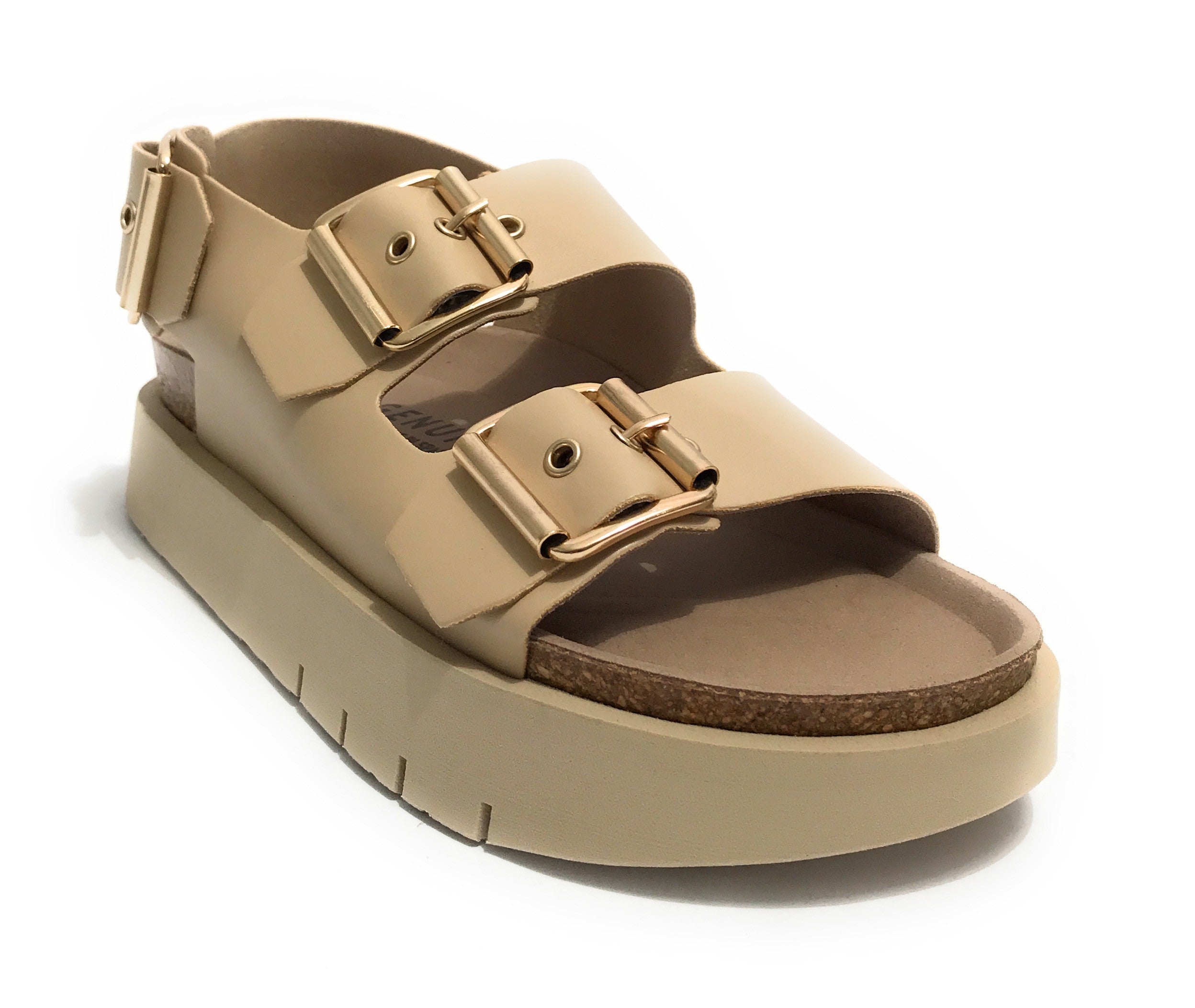 Scarpe donna Genuins sandalo Felina vegan sand DS23GN06 G104213
