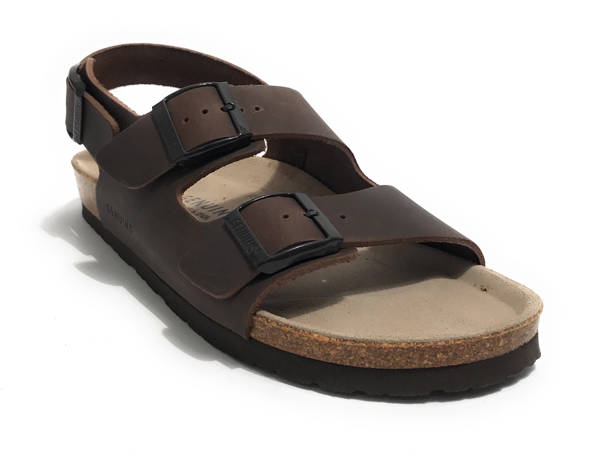 Scarpe uomo Genuins sandalo Congo pelle habana US23GN03 G104356