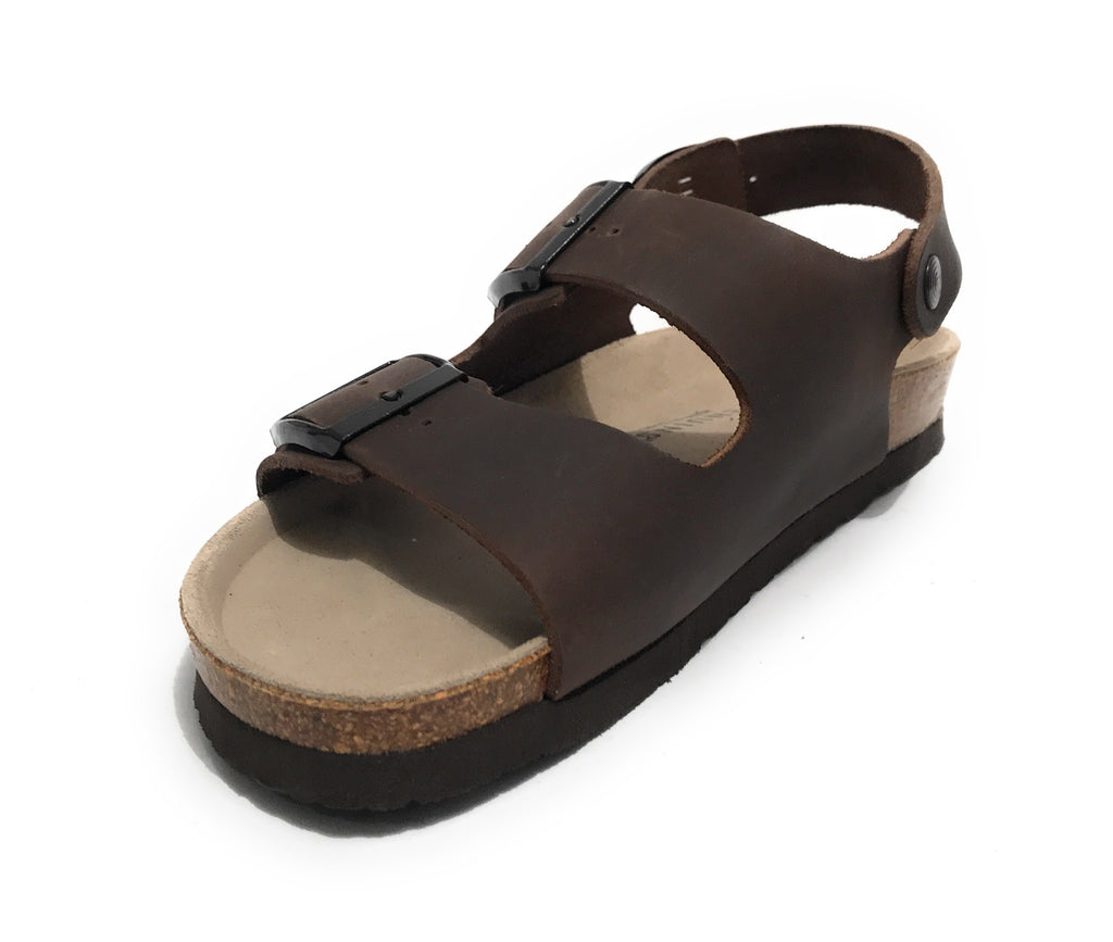 Scarpe uomo Genuins sandalo Congo pelle habana US23GN03 G104356