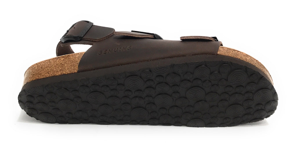 Scarpe uomo Genuins sandalo Congo pelle habana US23GN03 G104356