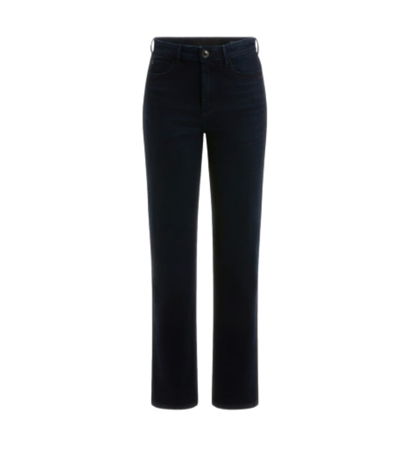 donna Guess 1981 straight jeans blu E24GU11 W3YA22D52J2