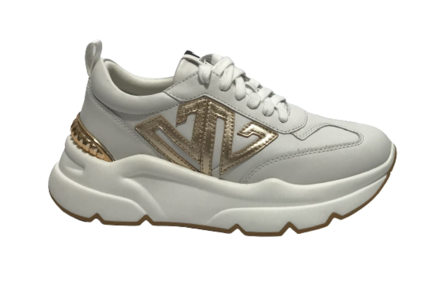 Scarpe Donna Sneaker Emanuélle Vee Zoe White D24EV01 432P-803-10-P003CB