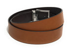 Cinta uomo Guess Certosa saffiano reversible dark brown/ cognac C24GU21 BM7787P3435