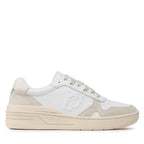 Scarpe uomo Liu-Jo sneakers Walker 01 in pelle/ suede bianco U24LJ01 7B3001
