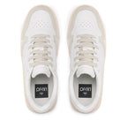 Scarpe uomo Liu-Jo sneakers Walker 01 in pelle/ suede bianco U24LJ01 7B3001