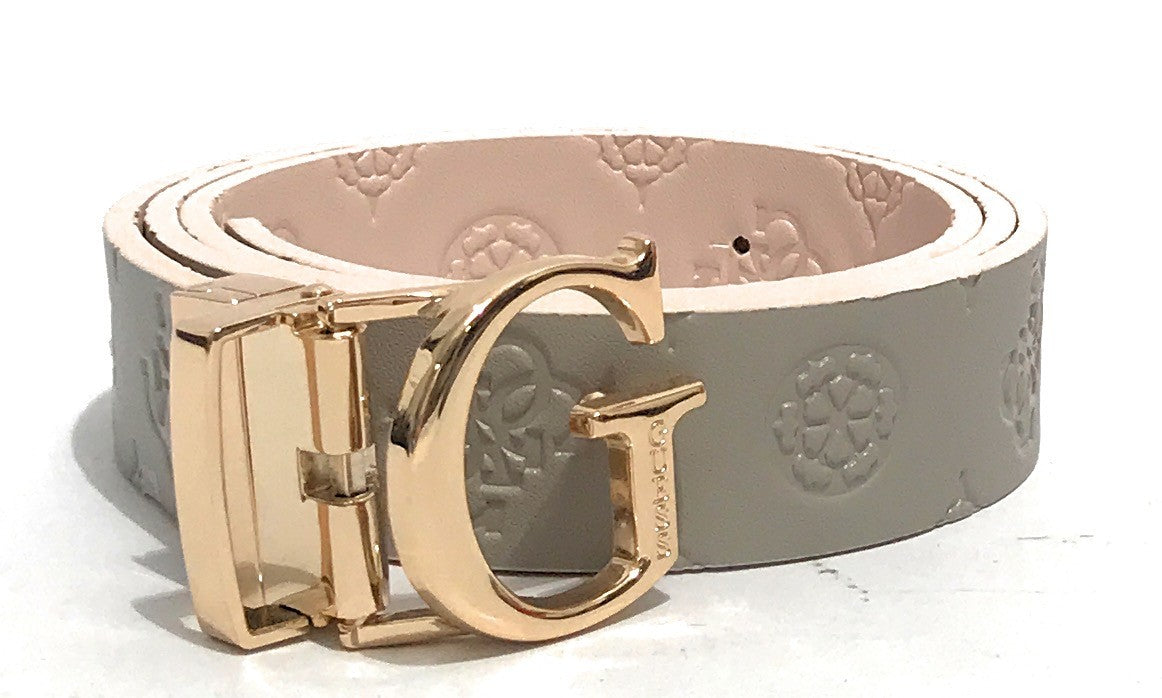 Cinta donna Guess Jena adjustable/ reversible ecopelle blush/taupe multilogo C24GU30 BW7861P3430