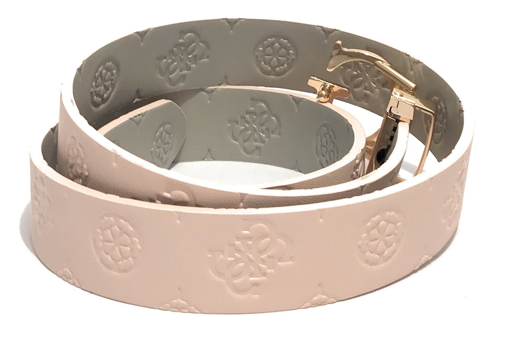 Cinta donna Guess Jena adjustable/ reversible ecopelle blush/taupe multilogo C24GU30 BW7861P3430
