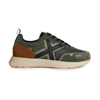 Scarpe Munich sneaker running xemine 43 pelle scamosciata/ tessuto verde/ multicolor U24MU13 8907043