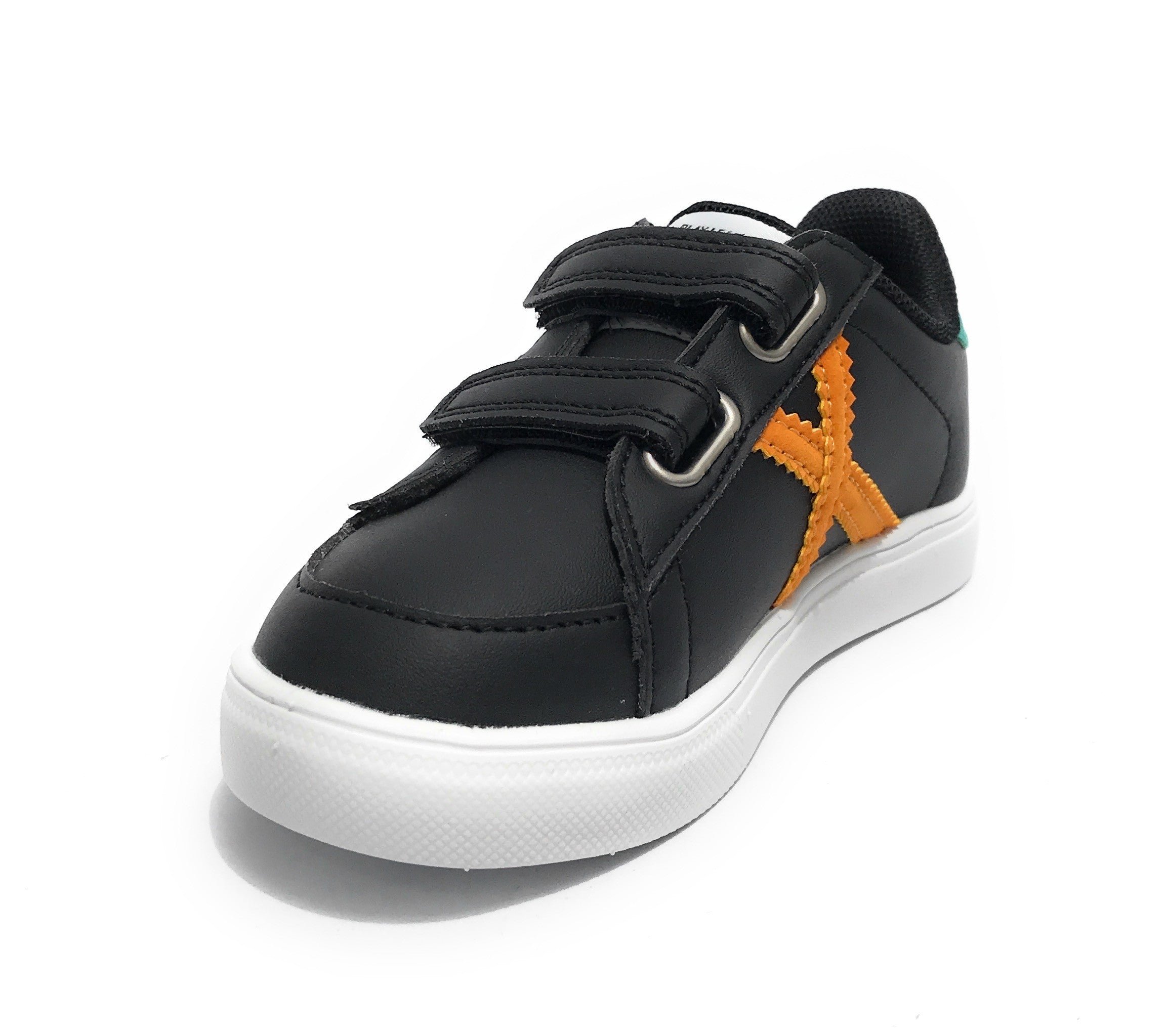 Scarpe Munich sneaker Mini Rete 36 nero/ arancione/ verde Z24MU05 8095036