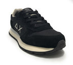 Scarpe Sun68 sneaker Boy's Tom solid suede/ nylon nero Z24SU01 Z43301T
