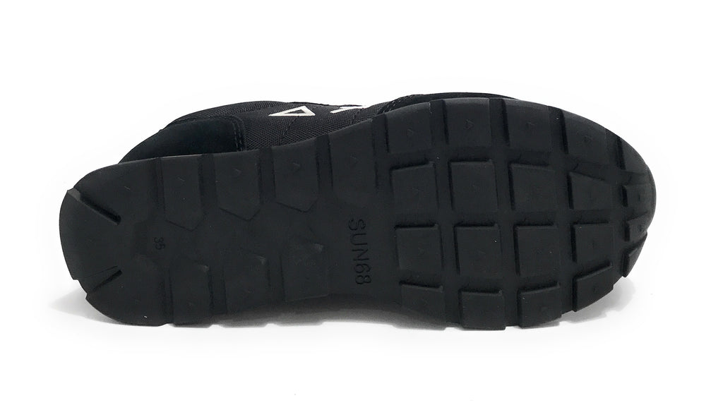 Scarpe Sun68 sneaker Boy's Tom solid suede/ nylon nero Z24SU01 Z43301T