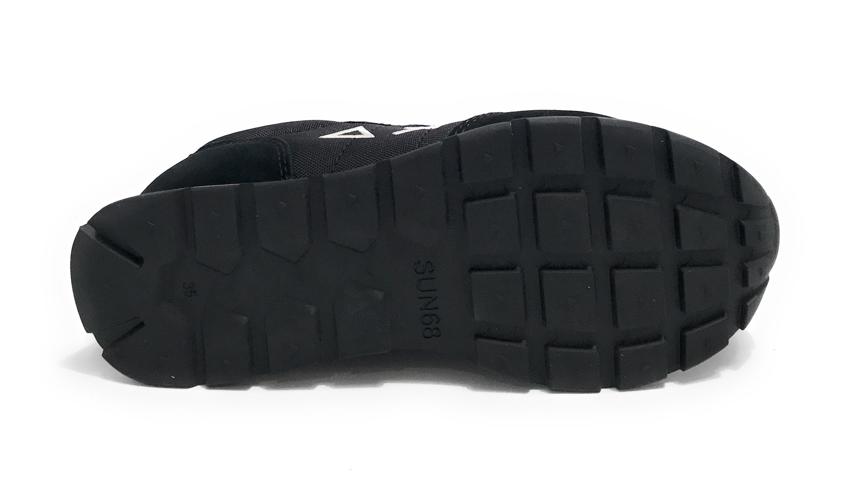 Scarpe Sun68 sneaker Boy's Tom solid suede/ nylon nero Z24SU01 Z43301T