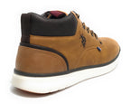 Polacchino uomo US Polo Ygor004 ecopelle tan U24UP15