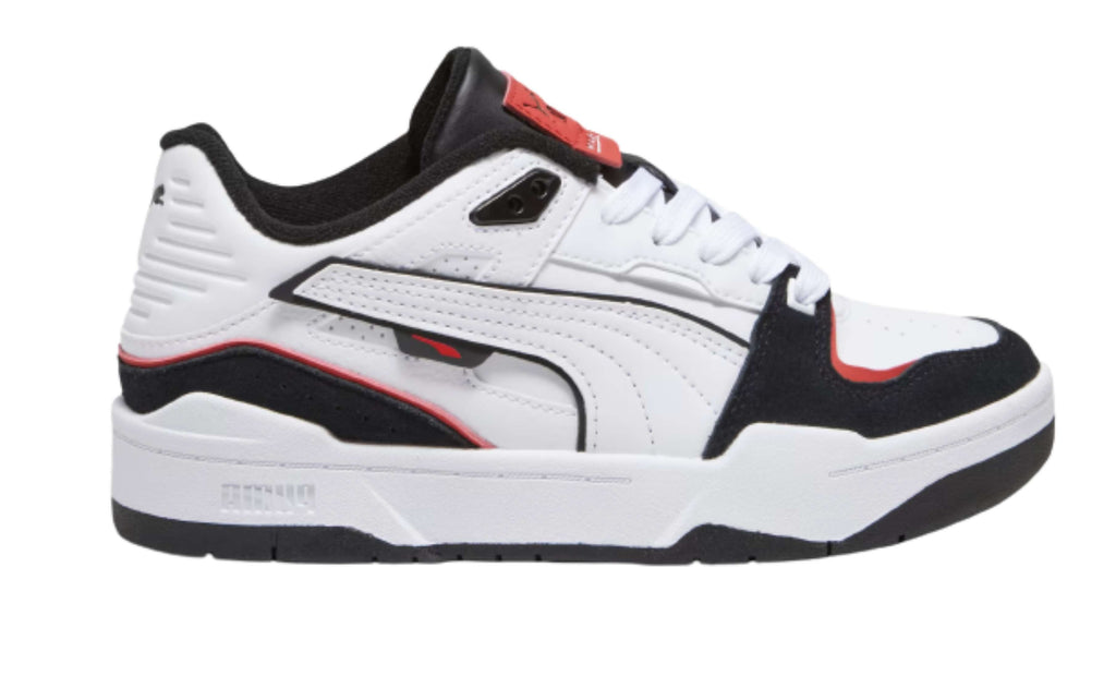 Scarpe Puma sneaker Slipstream BBall Jr white/ black Z24PU09 394337_01