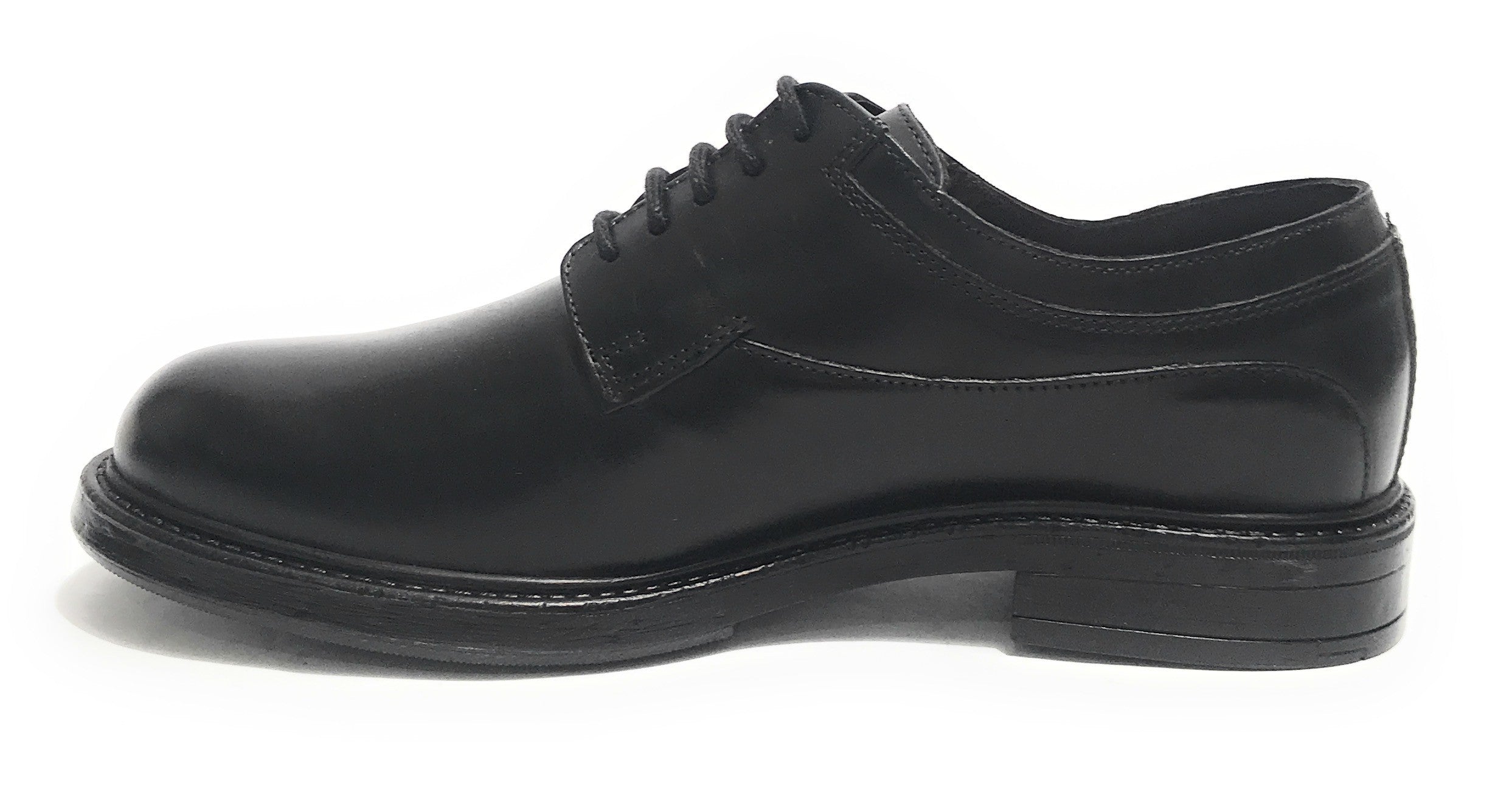 Scarpe uomo francesina in pelle black U24EL04 1404