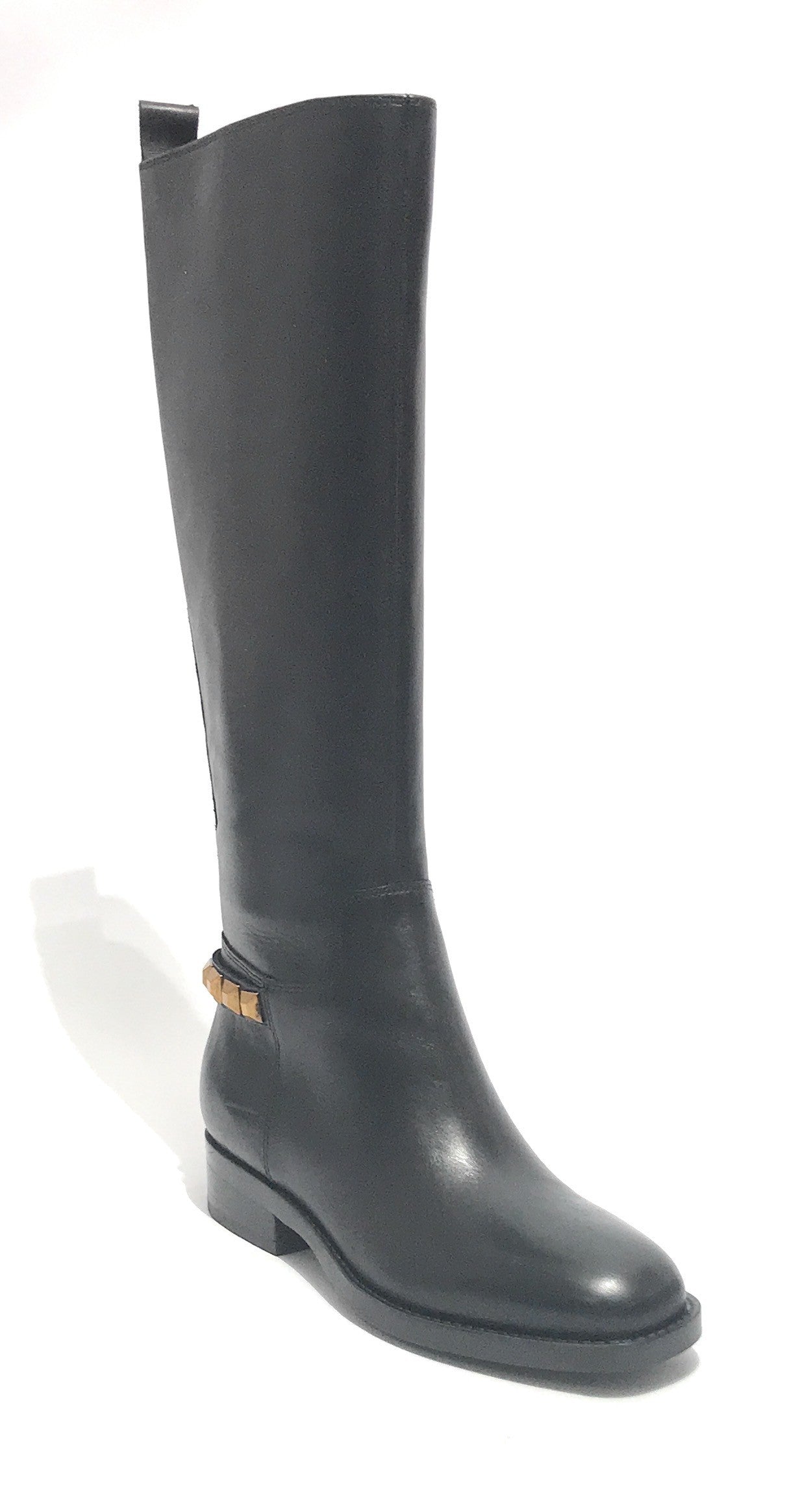 Scarpe donna Guess stivale Bossy pelle black D24GU46 FL8YOLEA11