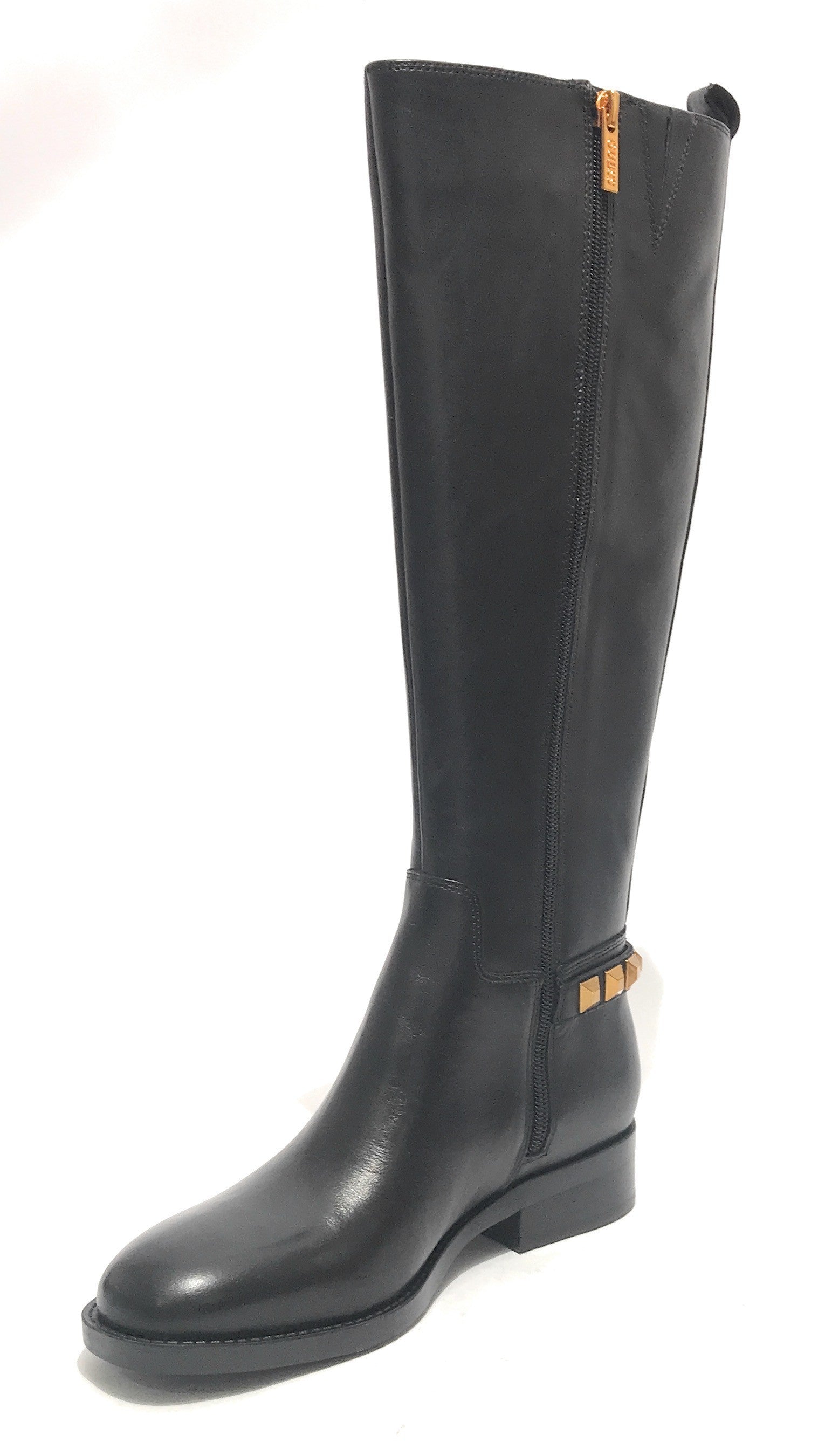 Scarpe donna Guess stivale Bossy pelle black D24GU46 FL8YOLEA11