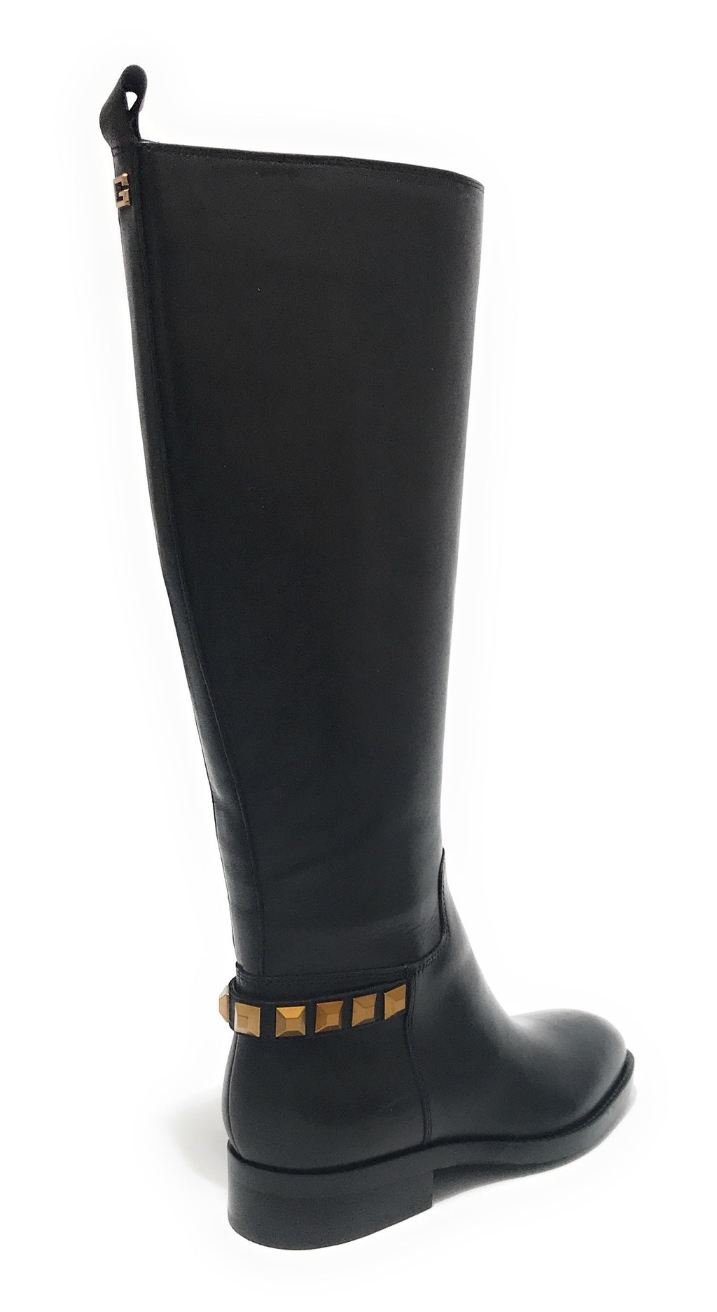 Scarpe donna Guess stivale Bossy pelle black D24GU46 FL8YOLEA11