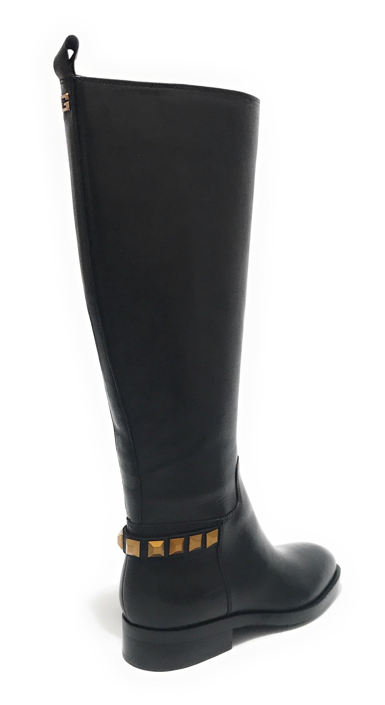 Scarpe donna Guess stivale Bossy pelle black D24GU46 FL8YOLEA11