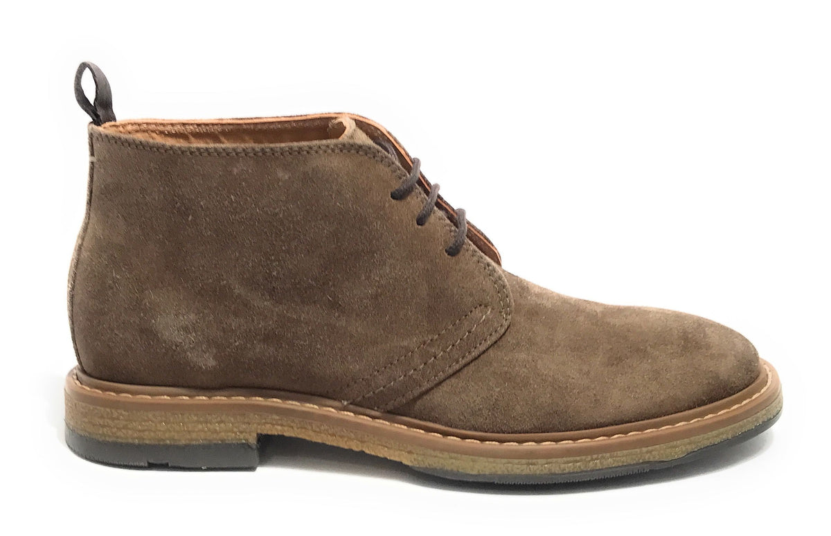 Polacchino uomo  in pelle scamosciata taupe U24EL08 1006