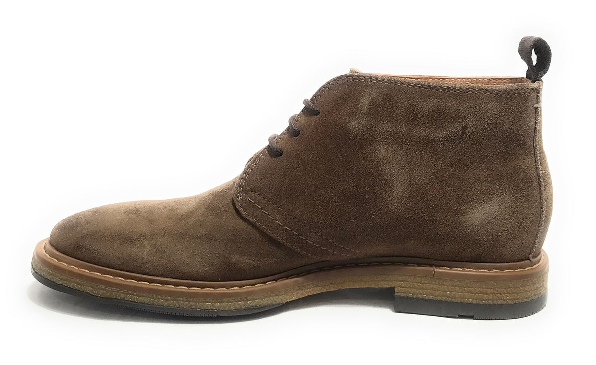 Polacchino uomo  in pelle scamosciata taupe U24EL08 1006